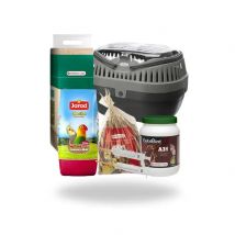 Pack para Agapornis Papilleros con Papilla Nutribird A21 y Todo lo Necesario para Criarlos
