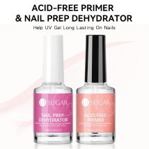 UR SUGAR Nagelprimer und Dörrgerät zur Nagelvorbereitung, 15 ml, keine UV-LED-Lampe, Maniküre für Nagelkunst, Gel-Nagellack-Design erforderlich