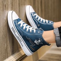 Neue Männer High-Top-Segeltuchs chuhe atmungsaktive Freizeit schuhe Marke Männer leichte Slipper Boots schuhe Outdoor vulkan isieren Schuhe Turnschuhe