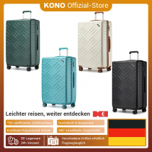 Valigia Super valigia bagaglio a mano custodia rigida ABS + PC con serratura TSA, 4 rotoli e maniglia telescopica