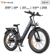 ENGWE E26 ST bicicleta eléctrica para adultos 250W bicicleta de carretera eléctrica 48V 16Ah Fatbike MTB E-bike 26 montaña Ebike 25 km/h velocidad máxima