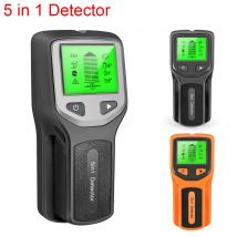 5-in-1-Metalldetektor, Wanddetektor, Wanddickenmessgerät, Hintergrundbeleuchtung, Wandbolzenfinder, elektronischer Wandscanner, Goldfinder-Scanner