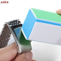 Akcesoria dla zegarmistrzów Narzędzia 1-10 szt. Pręt do czyszczenia zegarków 4-stronny pilnik polerski z siatki Części do zegarków na rękę Pręt do czyszczenia i polerowania