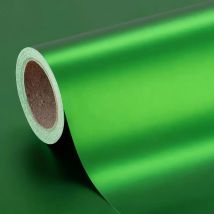 Premium Matt Chrom Grün Metallic Vinylfolie Selbstklebende Aufkleberrolle Auto-Folierung DIY Luftfreisetzende Folie