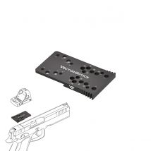 Adattatore Universale per Red Dot Sight Vector Optics Compatibile con CZ Shadow 2, CZ 75 Shadow, CZ 75 SP-01 Compatibile con Tutti i Footprint Frenzy MAG/MOJ/TEK/GIN