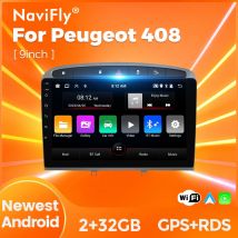 NEUE Drahtlose Carplay Android Auto Für PEUGEOT 308 308S 408 2010-2016 Navigaiton GPS Multimedia Auto Radio Stereo WIFI BT KEINE DVD