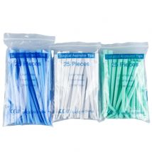 25 szt. Jednorazowe dentystyczne wyciągacze do śliny, materiały eksploatacyjne dentystyczne, plastikowe słomki do jamy ustnej, długie, wąskie końcówki ssące, rurki do narzędzi dentystycznych