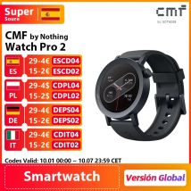 Versione globale CMF by Nothing Watch Pro 2 Display AMOLED da 1,32" Chiamate Bluetooth con riduzione del rumore AI GPS multi-sistema integrato Bluetooth 5.3 CMF Watch Pro 2