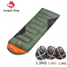 MOUNTAINHIKER JUNGLEKING Camping-Schlafsack, ultraleicht, wasserdicht, 4-Jahreszeiten-Schlafsäcke mit warmem Umschlag für Outdoor-Wandern