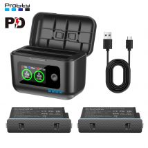 Akumulator zamienny 2850mAh do Insta360 X5 / Szybka ładowarka do kamery sportowej Insta 360 X5, akcesoria