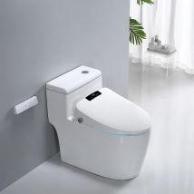 FOHEEL Display LCD Bidet Sedile riscaldante intelligente Wc Copriwater intelligente Elettronico