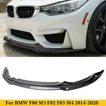 Für BMW F80 M3 F82 F83 M4 2014UP Carbon Fiber Frontschürze Kinn Lip Spoiler Auto Styling