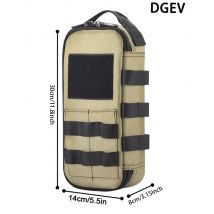 DGEV New Heavy Duty Small Tool Bag Pouch Portable Utility Organizer Case Perfect for EDC, Motorcycle, Road Bike, Electricians