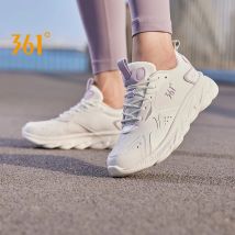 Zapatillas deportivas para correr de 361 grados para mujer, zapatillas cómodas de moda combinables con rebote y absorción de impacto para hombre 682232237