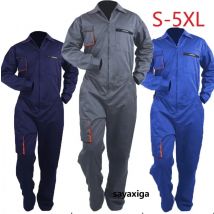 Männer Arbeiten Overalls Arbeits Uniformen Stehkragen Mechaniker Kleidung Siamese Elastische Taille Insgesamt Overall Overol De Trabajo Hombre