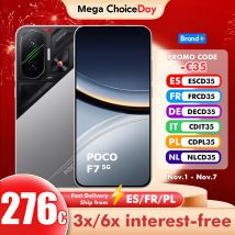 POCO F7 5G NFC Versione UE senza caricabatterie 12GB/256GB 12GB/512GB Cellulare intelligente Snapdragon 8S Gen 4 Batteria 6500mAh