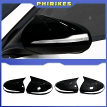 2 Pcs RHD and LHD For Mercedes Benz C W205 E W213 GLC-Class X253 S Class W222 ABS Car Rearview Mirror Cap Cover Trim Accessories