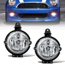 2 pezzi fendinebbia per BMW Mini Cooper Clubman R55 R56 R57 R58 R59 2007-2015 faro anteriore fendinebbia con lampadina 63172751295