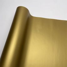 Car Body Color Change Film Motorcycle Adhesive Vinyl Matte Gold Car Film Covering Self-adhesive Wrap
