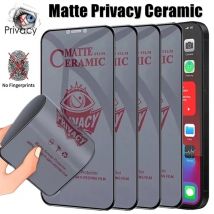 1-4 sztuki matowej ceramicznej osłony ekranu do iPhone'a 14 PRO MAX 7 8 16 Plus Folia antyszpiegowska do iPhone'a 11 12 13 15 Pro XS Max