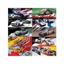 Sparky TINY Collection, Porsche 911 964 917 GT1 Le Mans Alloy Car Model Collection Toys