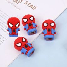 Temperamatite per bambola anime Spider-Man, mini temperamatite meccanico portatile di precisione, ornamento per la decorazione del desktop