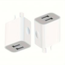 2 stücke dual usb wand ladegerät usb netzteil stecker doppel usb wand stecker adapter 2-port usb au stecker 5v/2,1 a ladegerät zertifiziert