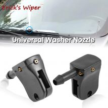 Erick's Wiper 2Pcs/set Universal Washer Nozzle Spray Jet For VW LT Crafter Mounted Onto Wiper Arm Nozzles 12mm/8mm Width 3 Jets