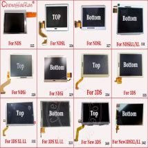 1PC Repair Parts Top Upper or Bottom Lower LCD Display Screen For NDS Lite For NDSL NDSI  NDSI 3DS New 3DS XL LL