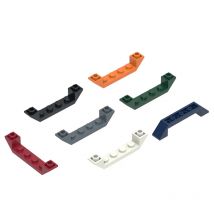 WANGE 52501 100g/80PCS Slope Inverted 45° 6 x 1 Double Building Block Moc Color Compatible with Brick DIY Children Toys Assembly