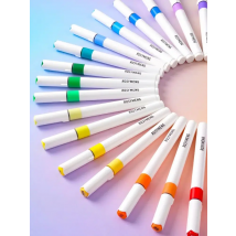 9/162 Colors Brush Tip Acrylic Paint Pens, Automatic Ink Control Acrylic Paint Art Markers for Rock Painting, DIY & Art Supplies