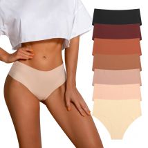 Heißer Verkauf Unterwäsche Frauen Lasers ch neiden Höschen hohe Taille spurlose unsichtbare Slips nahtlose Höschen