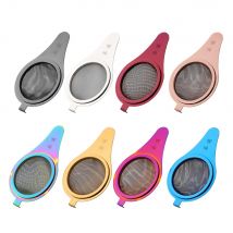 1Pc Stainless Steel Tea Strainer Fine Mesh Tea Infuser Leaf Funnel Reusable Tea Filter Fruit Juice Soy Mini Sieve Accessories