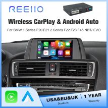 Wireless CarPlay Android AUTO Per BMW Serie 1 2 F20 F21 F22 F23 F45 2011-2020 NBT EVO Con MirrorLink Airplay telecamera posteriore