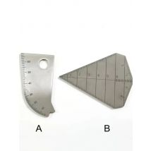 New Dental Surgical Bite Gauge  Autoclavable Implant Bone Caliper Mouth Gag Opening Capacity Measuring Stainless Steel Ruler