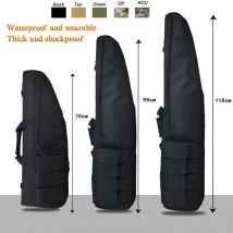 70 cm 95 cm 118 cm Taktische Pistole Lagerung Tasche Outdoor Schießen Jagd Schrotflinte Heavy Duty Tragen Fall Gewehr schulter Tasche mit Pad