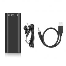 Lettore Mp3 3 in 1 da 32GB/16GB/8GB Audio digitale vocale professionale Mini registratore vocale 192Kbps registrazione WAV