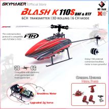 Wltoys XK K110s RC Helicopter BNF 2.4G 6CH 3D 6G System Bezszczotkowy silnik RC Quadcopter Zdalnie sterowany dron Zabawki dla dzieci Prezenty