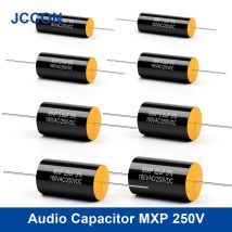 2Pcs Audio Capacitor MXP Audiophile Frequency-Divided Divider 250V/160V 0.22UF 0.68UF 1.5UF 2.2UF 4.7UF 6.8UF 10UF 18UF 22UF