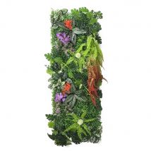 Planta de césped Artificial de 40x120CM, hierba verde, rama verde, virgación, decoración del hogar con Panel de musgo de glicina simulado