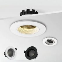 Double-layer anti-glare cellular anti-glare net indoor spot light soft sky downlight
