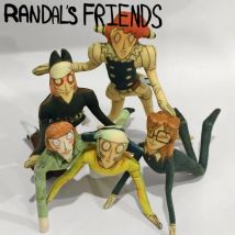 Anime Randal's Friends Ranfren Cosplay Doll Abstract Joint Mobility Plush Stuffed Dolls Ornament Accessories Halloween Props