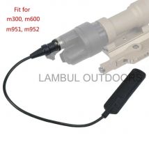 Weapon Light Remote Controller Switch for M300 M600 M620V M951 M952 Series Tactical Tape Tail Switch