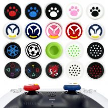 4PCS Joystick Analogico Thumb Stick Grip Caps Per Switch 2 Joycon Cap Gomma di Silicone Joystick Cap Protezioni Per PS5 PS4 XBOX