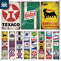 Putuo Decor Garage Vintage Tin Sign targa in metallo targa decorativa per Garage stazione di servizio Man Cave Farmhouse Decor decorazione della parete