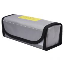 Lipo Safety Bag Square RC Battery Charging Sack 185*75*60mm Fireproof Explosionproof Charging Battery Safe Bag Protective Bag
