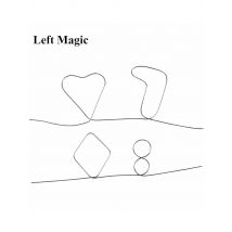 Nitinol Shape Metal Memory Wire Fire Magic Tricks Sihir Memory Prediction Hearts 7 & 8 Magic Props Illusion
