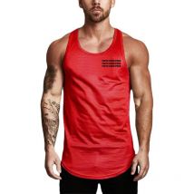 Glaube über Angst drucken Fitness studio Bodybuilding Tanktops Mesh schnell trocknen ärmellose Workout Muskel hemd Herren Fitness Sport Slim Fit Weste