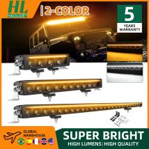 HAOLIDE ECE R112 R10 R7 42inch LED Light Bar 3500K/6500K Spot & Flood DRL 32" Offroad Led Bar 4x4 12V 24V for ATV Boat Truck SUV