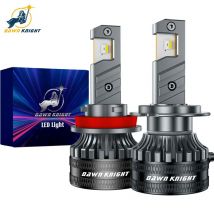 DAWN KNIGHT D7 Super Mini H7 H11 9005 9006 55W/Pair Reflective Optical Headlight Replacement Light Bulb 6000K 12V 2PCS